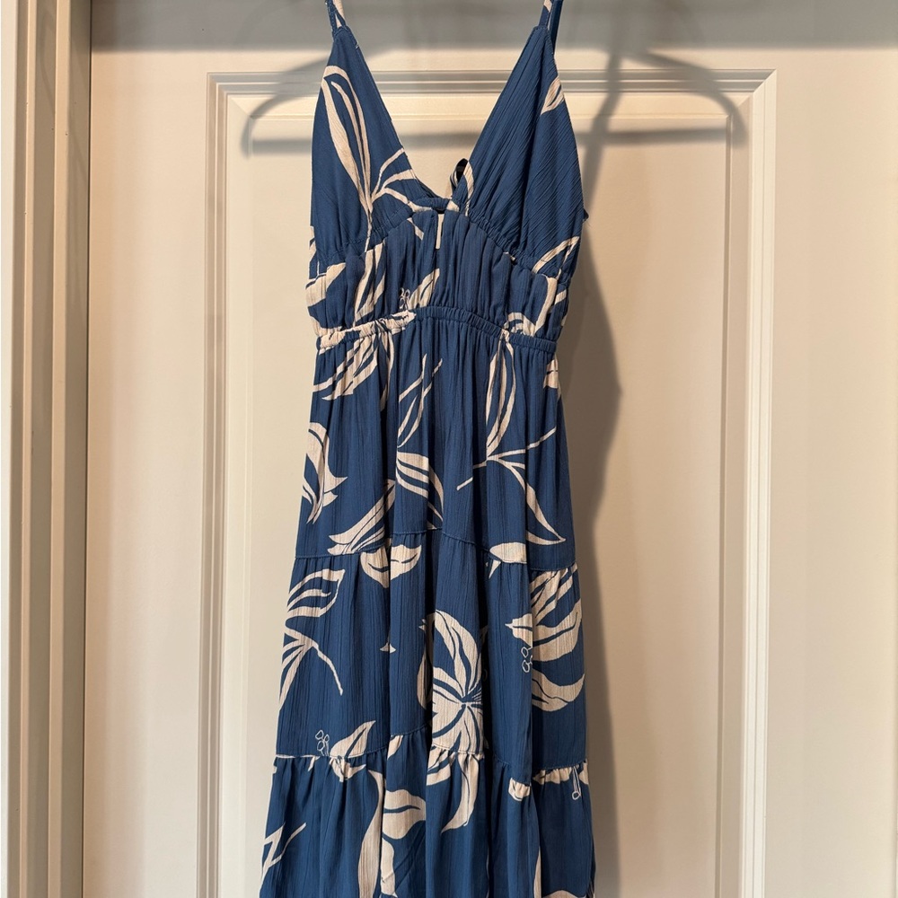 Angie Blue and White Sundress